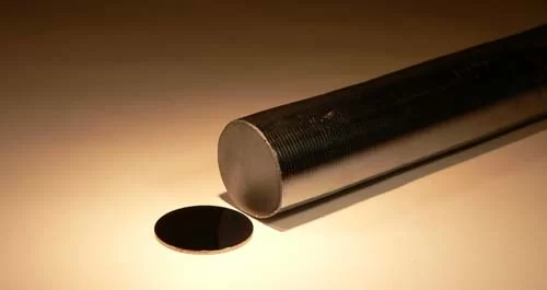 Slicing & Polishing Metal Rods
